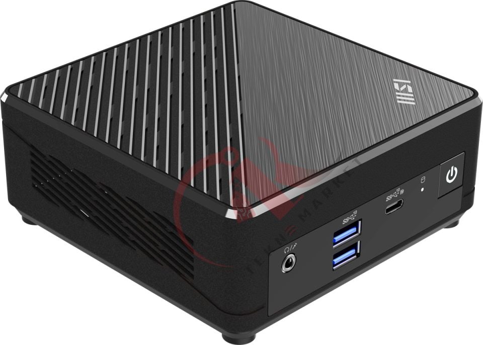 MSI CUBI N ADL S-078EU INTEL N100 4GB DDR4 128GB SSD W11PRO SIYAH MINI DT PC