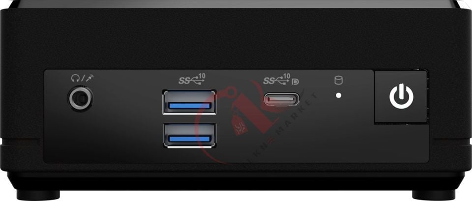 MSI CUBI N ADL S-078EU INTEL N100 4GB DDR4 128GB SSD W11PRO SIYAH MINI DT PC