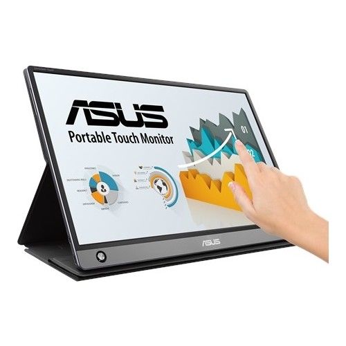 ASUS ZENSCREEN MB16AMT 15.6 TASINABILIR USB MONITOR IPS 1920x1080 5MS USB TYPE-C  MICRO-HDMI MM 3YIL 10 PARMAK DOKUNMATIK. DAHILI BA