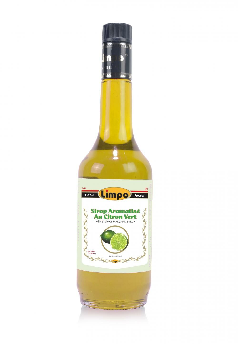 Misket Limonu (Lime) Aromalı Kokteyl Şurubu 700ml