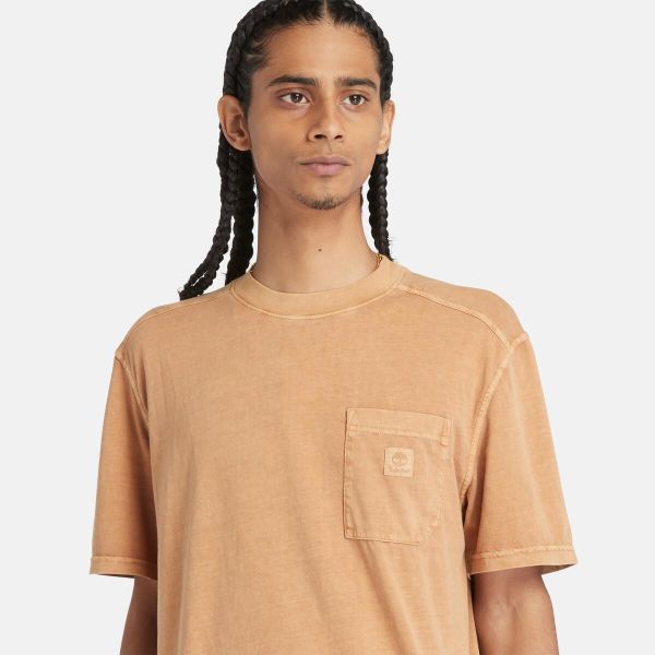 Garment Dye Chest Pocket Tee