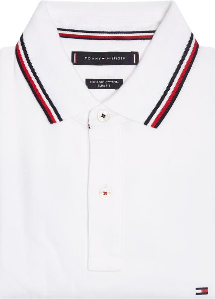 TOMMY TIPPED SLIM POLO