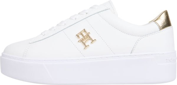 PLATFORM COURT SNEAKER METALLI