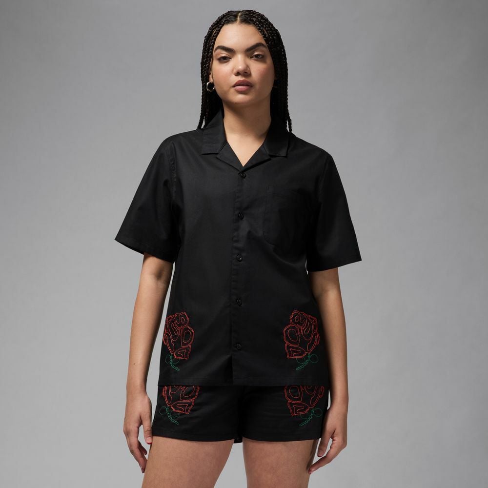 W J SS WOVEN TOP ROSE