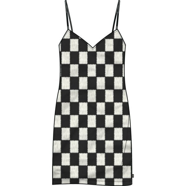 BENTON CHECKER CAMI DRESS