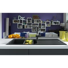 Franke Urban UBG 611-100 Fragranite Oyster Tezgaha Sıfır / Üstü Granit Evye - 114.0688.454