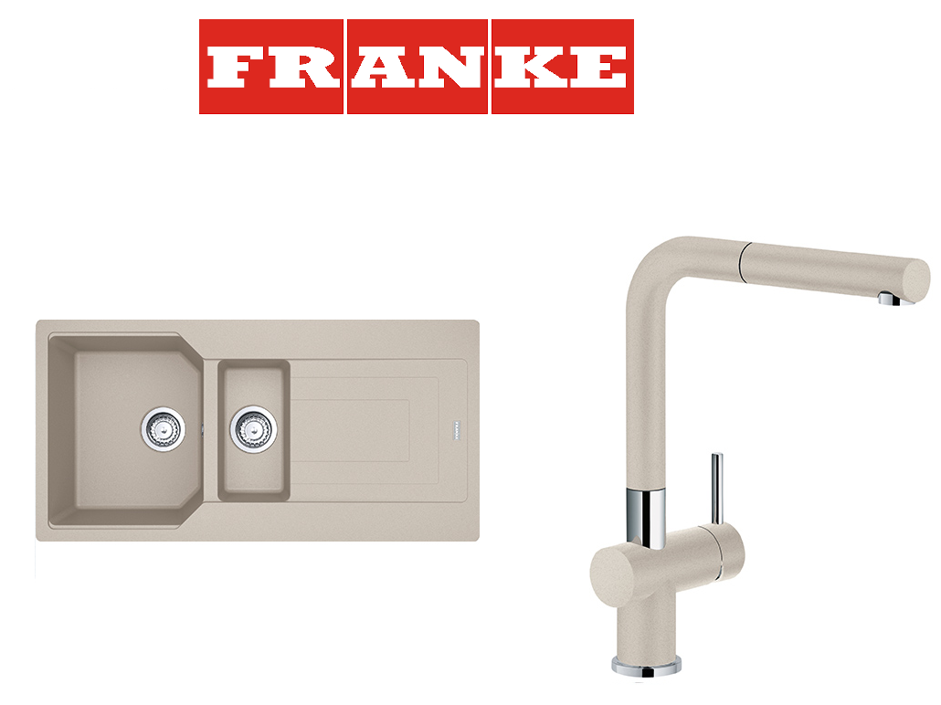 Franke Urban UBG 651-100 Granit Sahara Evye + Active Plus Sahara Armatur Kampanyası