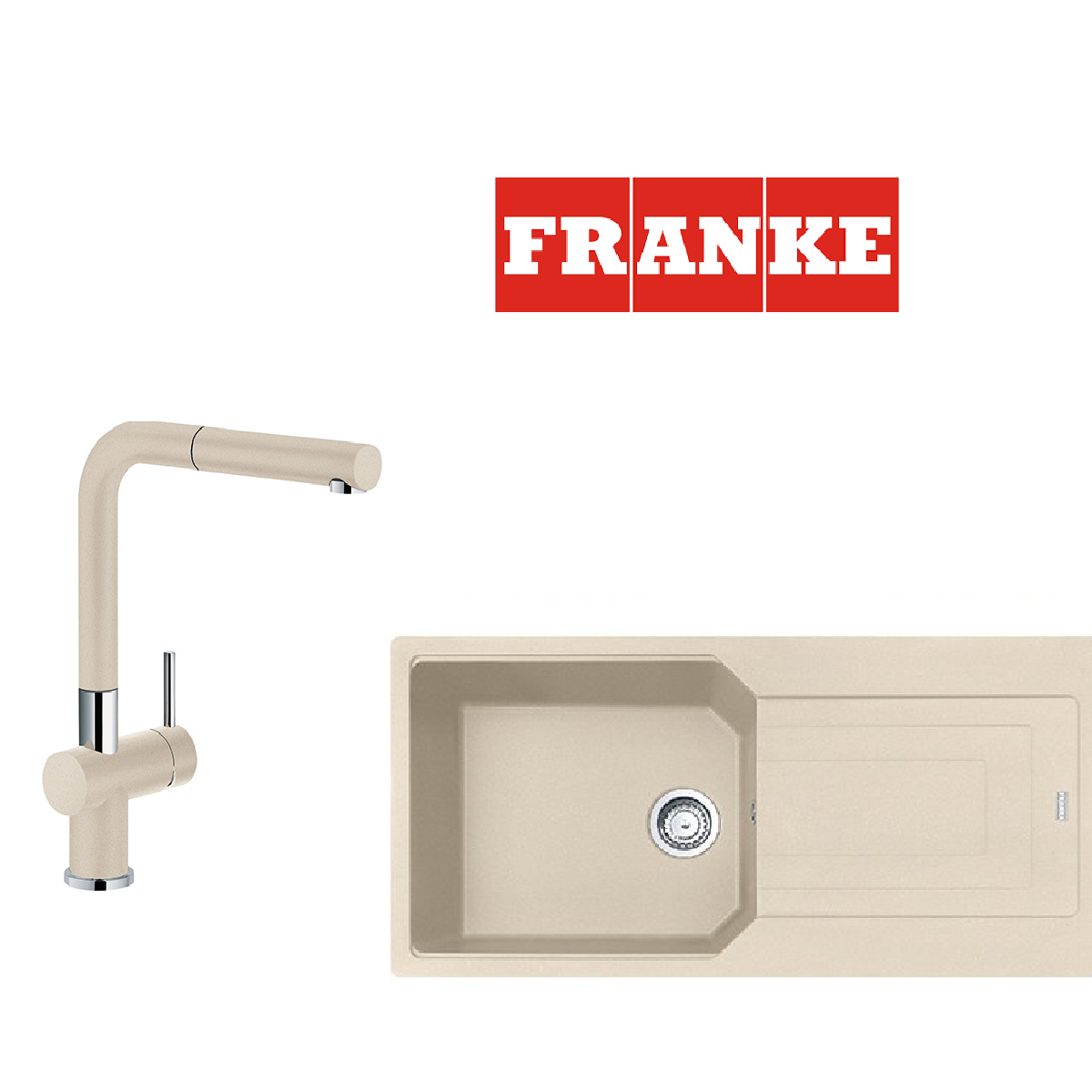 Franke Urban 611-86 Sahara Eviye ve Active Plus Sprialli Armatür Kampanyası