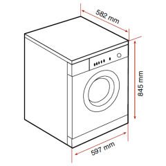 Teka Solo Kurutmalı Çamaşır Makinesi TK3 1490 WD - 40878060