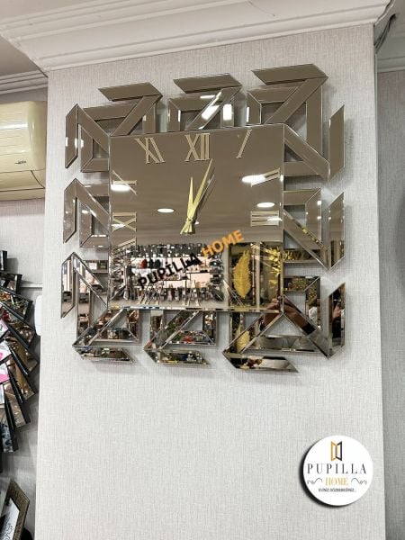 Aynalı Bronz Renk Versace Saat