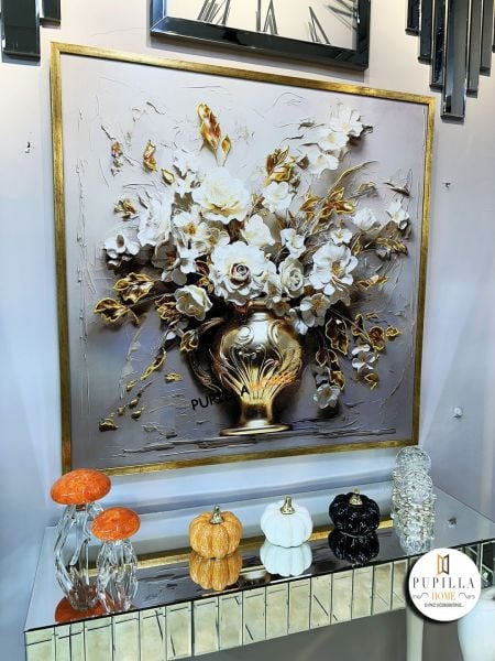 Vazo Model Kanvas Tablo