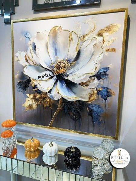 Çiçek Model Kanvas Tablo