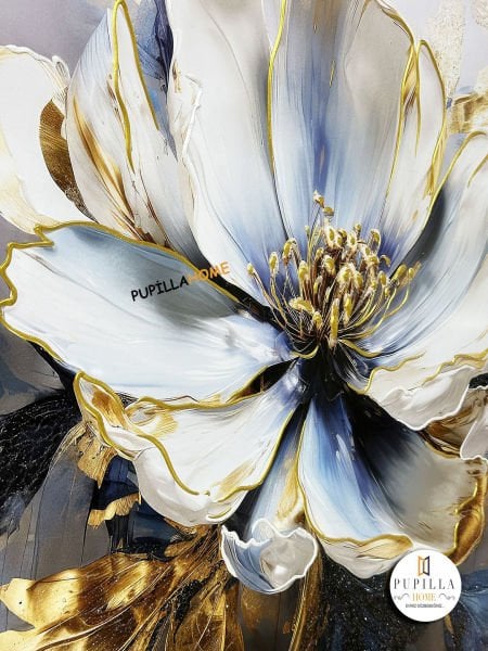 Çiçek Model Kanvas Tablo