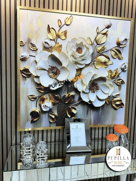 Yaprak Model Kanvas Tablo