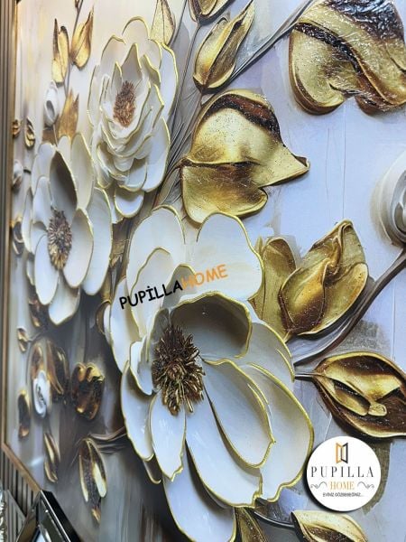 Yaprak Model Kanvas Tablo