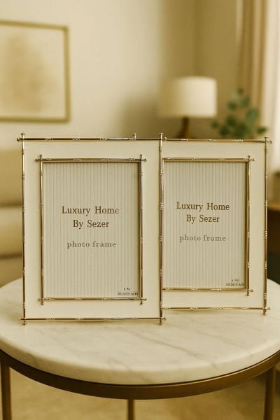 METAL GÖVDELİ İKİLİ RESİM ÇERÇEVESİ