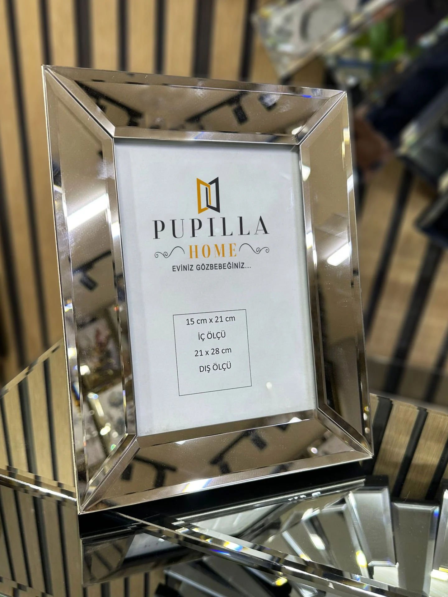 Bronz AYNALI RESİM ÇERÇEVESİ