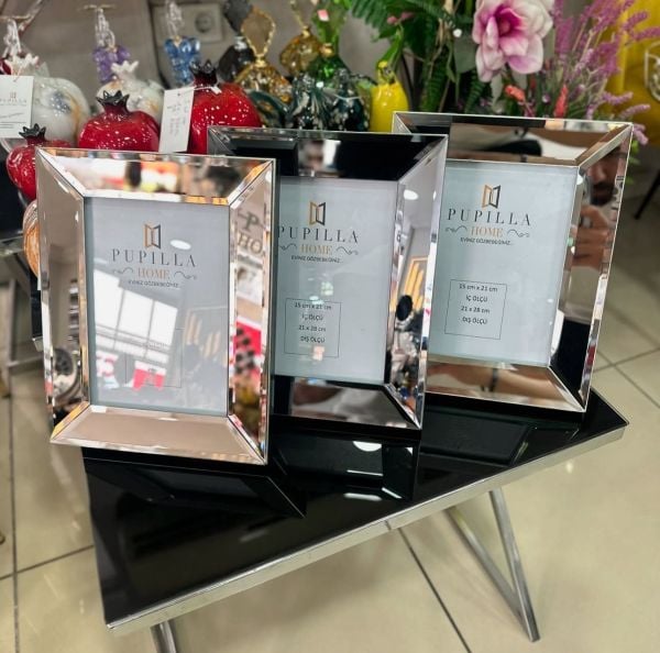 FÜME AYNALI RESİM ÇERÇEVESİ