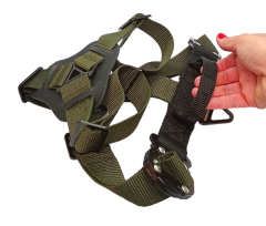 K9 Göğüş Tasması Tactical Harness. Büyük Irk Göğüs Tasması. Haki