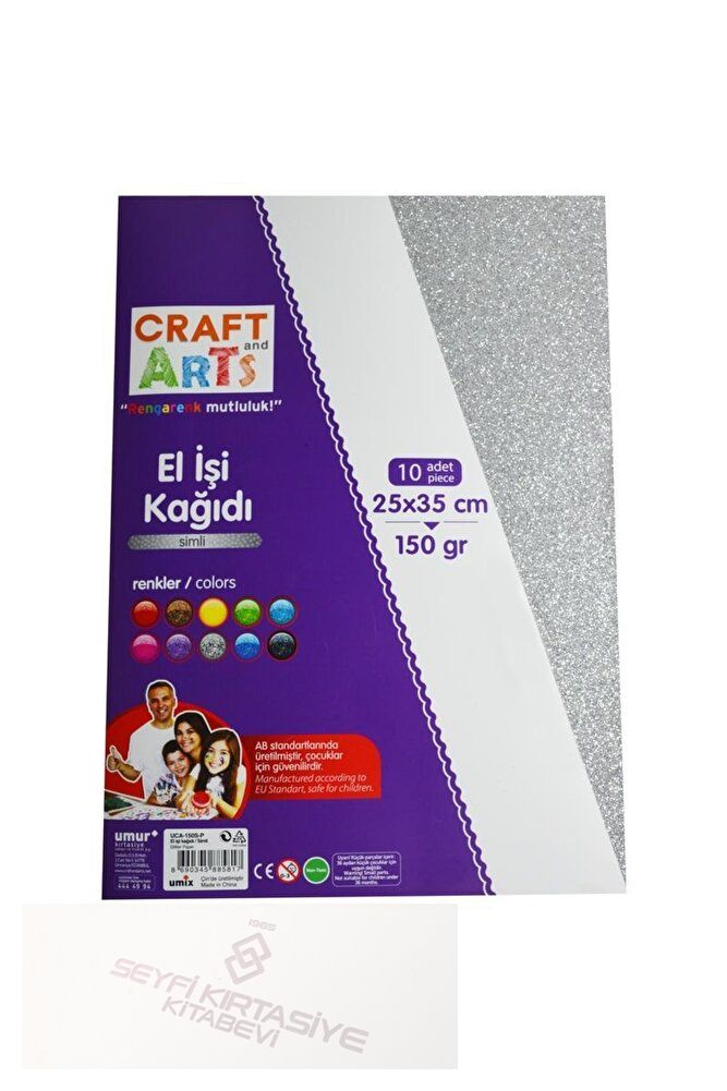 El Işi Kağıdı 10'lu Paket - Simli