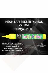 TEKSTİL KUMAŞ KALEMİ FIRÇA UÇLU 1.5-3 MM SABİTLENEN KUMAŞ KALEMİ