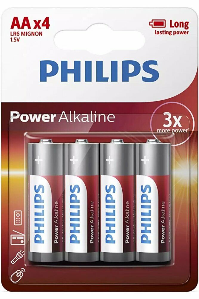 Power Alkalin AA X4