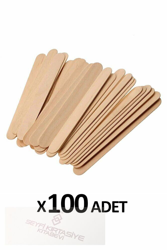 100 Adet Ağda Spatulası