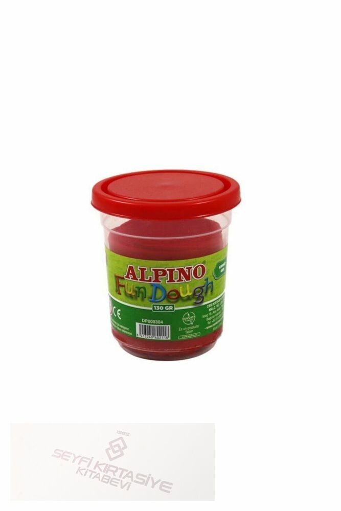 Alpino Kırmızı 130gr Oyun Hamuru Dp-00304