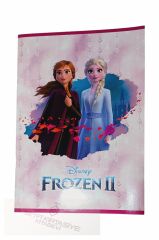 Frozen A4 Çizgisiz 40 Yaprak Defter Karton Kapak