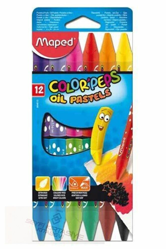 Color Peps Yağlı Pastel 12 Renk