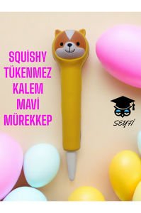 SQUİSHY TÜKENMEZ KALEM MAVİ MÜREKKEPLİ