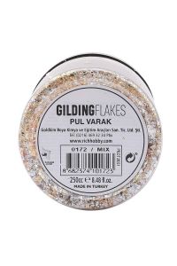 Gilding Flakes Pul Varak 250 cc Mix