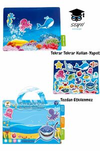 TEKRAR TEKRAR KULLANILABİLEN STICKER DEFTER BİÇİMİNDE