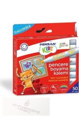 Kidz Temizlenebir 8 Renk Pencere Markör Kalem Pe99925mrk8rnk