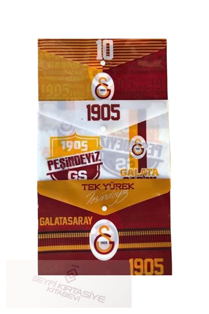 TARAFTAR ÇITÇITLI ZARF DOSYA 3 ADET GALATASARAY