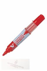 Kırmızı Tahta Kalemi V-board Değiştirebilir Kartuşlu