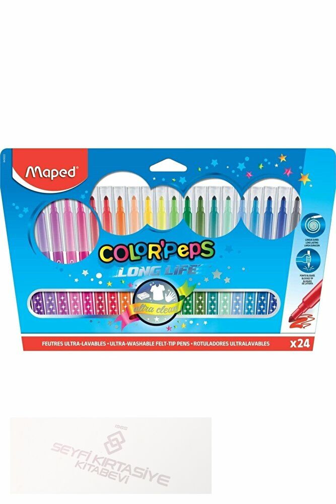 Color Peps Keçe Kalem 24 Renk (845022LM)