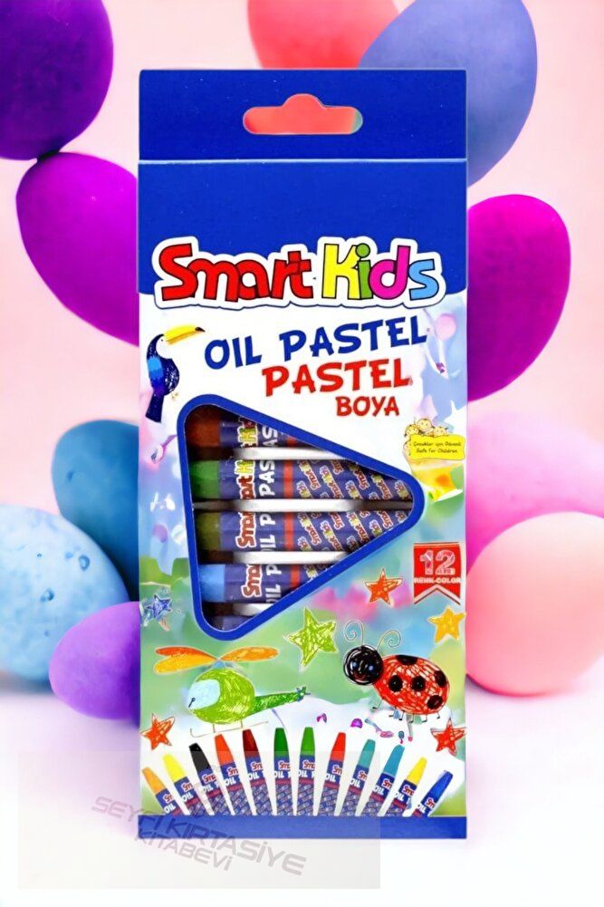 Smart Kids 12 Renk Pastel Boya