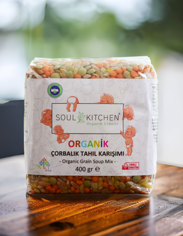 Soul Kitchen Organik Bebek Çorbalık Tahıl Karışımı 400GR - EKO