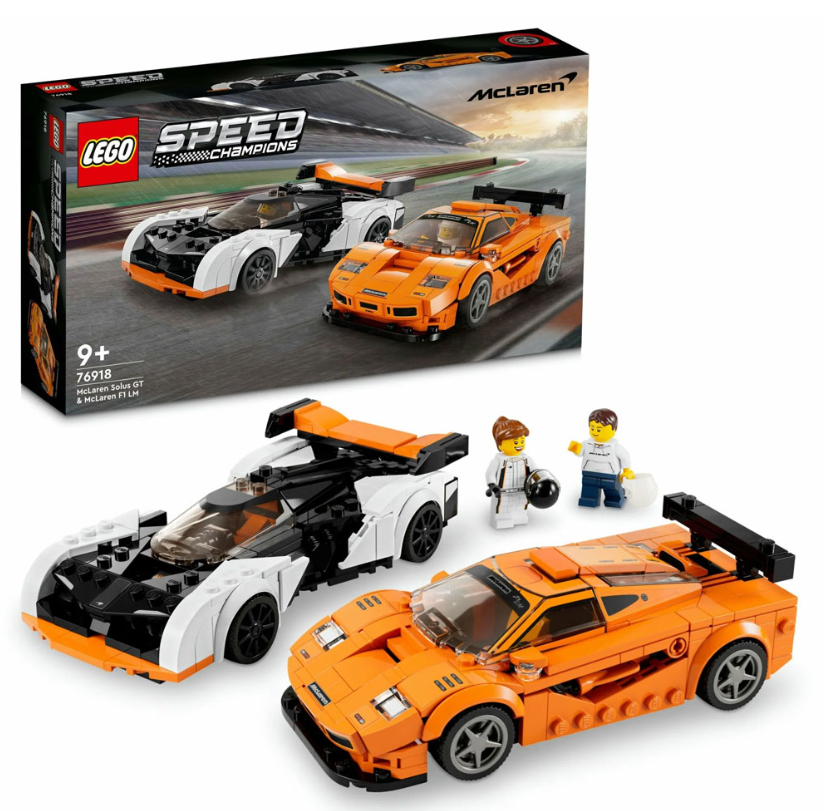 LEGO 76918 MCLAREN SOLUS GT F1 LM 4