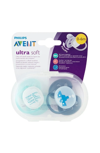 Avent Ultra Soft Erkek Emzik 0-6 Ay SCF222/01