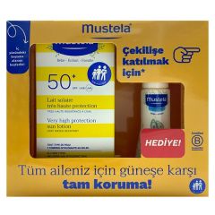 Mustela Güneş Losyonu 100 ml + Mustela Hydra Bebe 50 ml