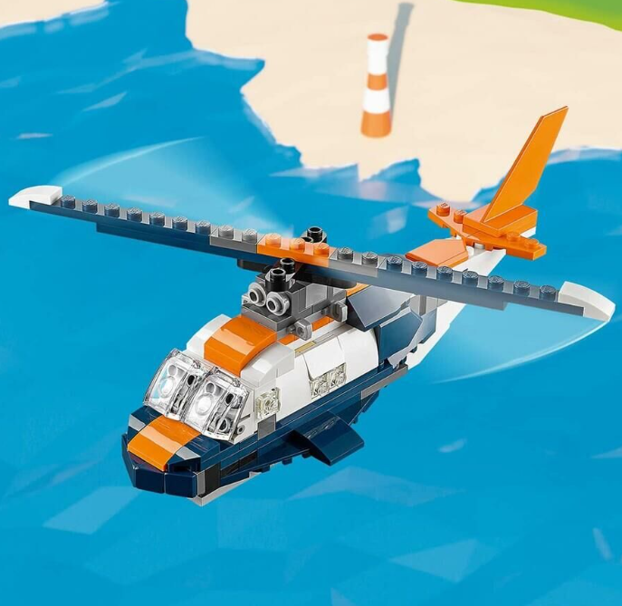 LEGO Creator 3’ü 1 arada Süpersonik Jet (31126)