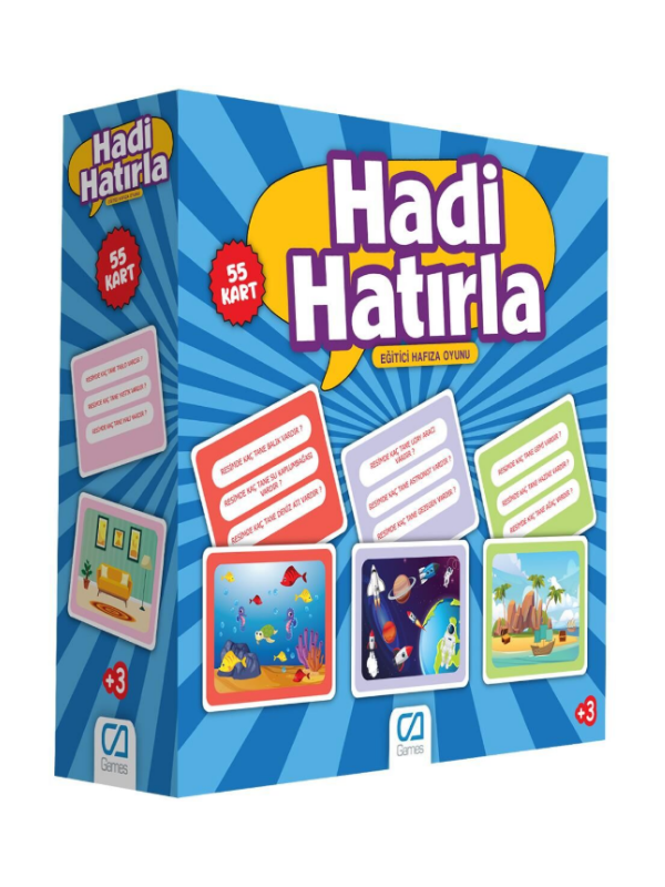 Hatırla Bakalım Kart Oyunu (hadi hatırla)