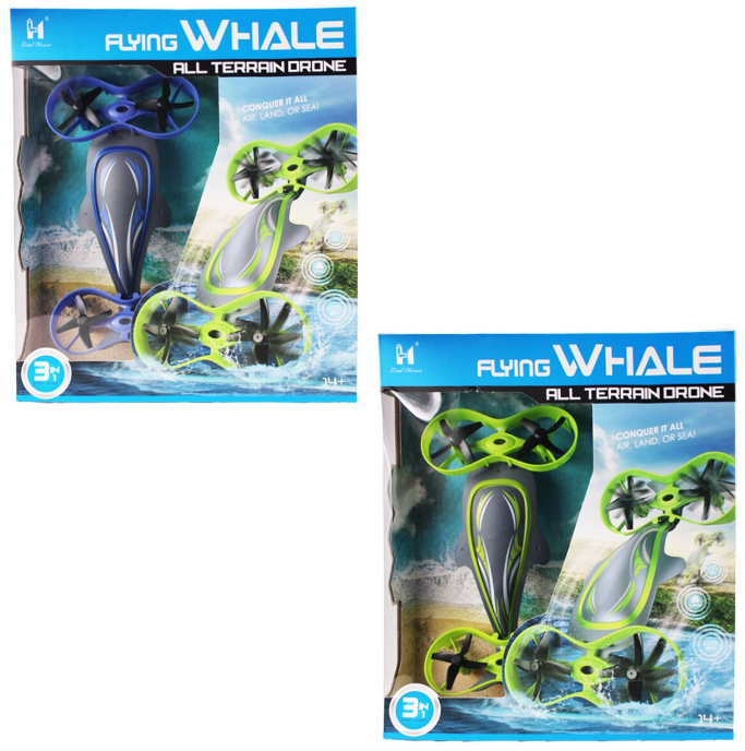 FLYING WHALE SUDA GİDEN DRONE