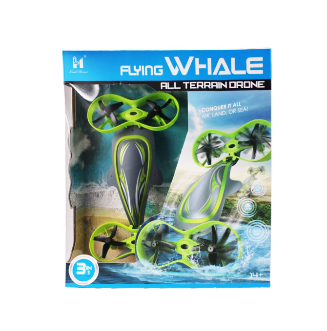 FLYING WHALE SUDA GİDEN DRONE