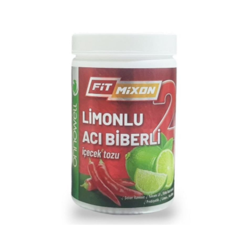 Onnowell FiTMIXON 2 LİMONLU ACI BİBERLİ İÇECEK TOZU