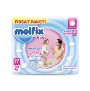 Molfix Fırsat Paketi külot bez no:7 27'li
