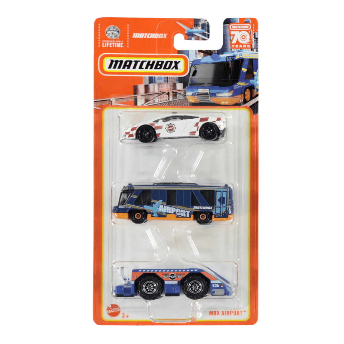 Matchbox 3'lü Araba Seti MTL-C3713