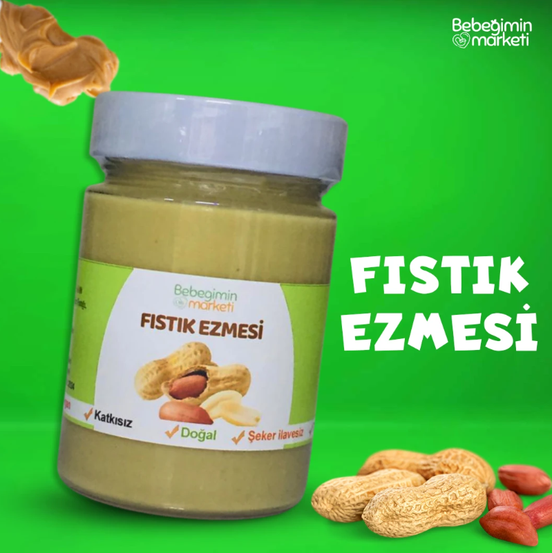 Bebeğimin Marketi Organik Fıstık Ezmesi 300gr